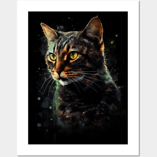 Cute Cat Miaw Posters and Art